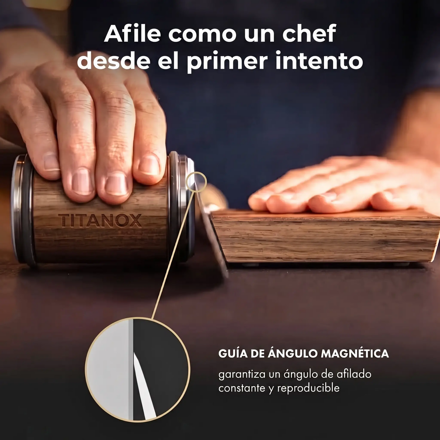 Afilador de Cuchillos Pro — TITANOX®