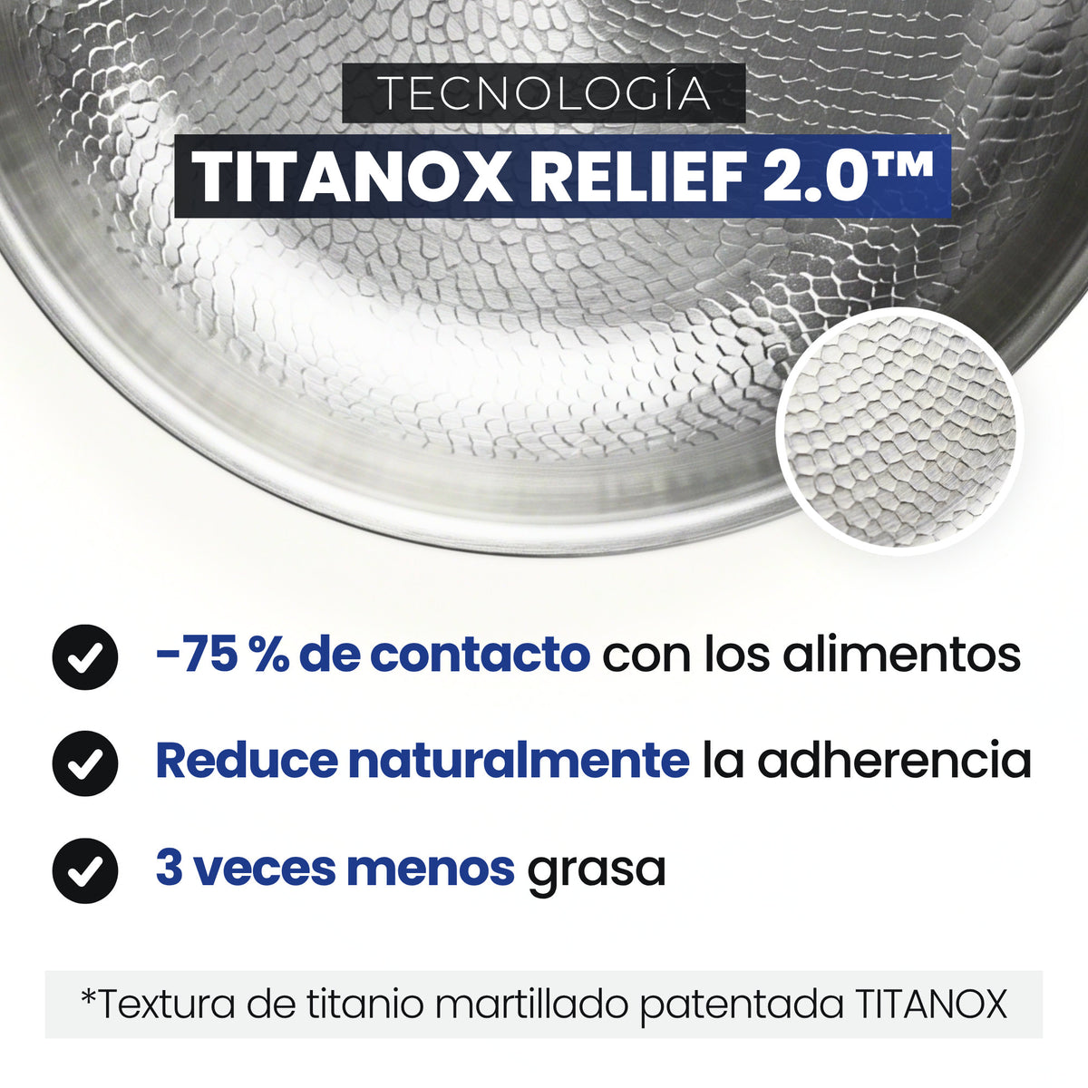 Sartén de titanio 100 % puro — TITANOX® - photo 5