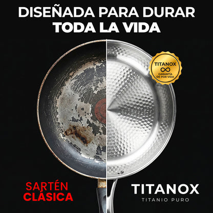 Sartén de titanio 100 % puro — TITANOX® - photo 7