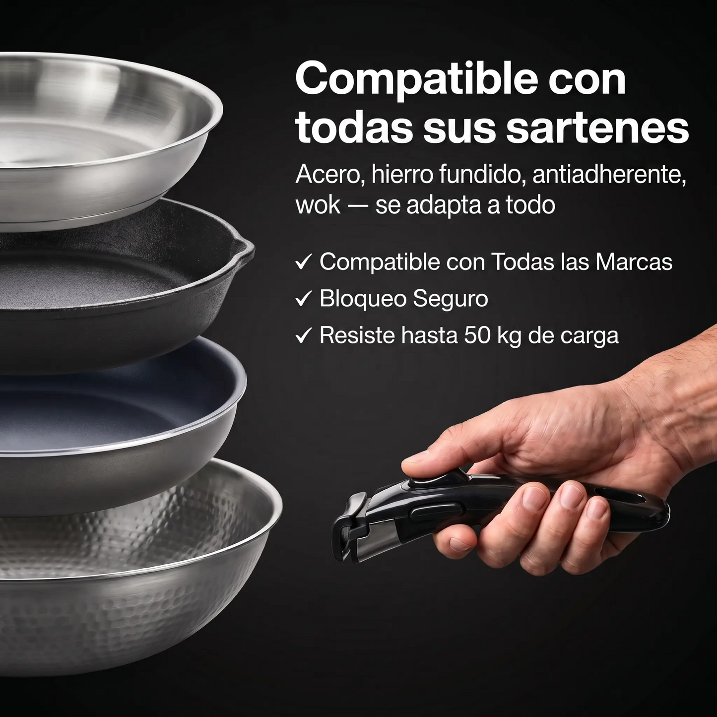 Mango Extraíble Universal — TITANOX®