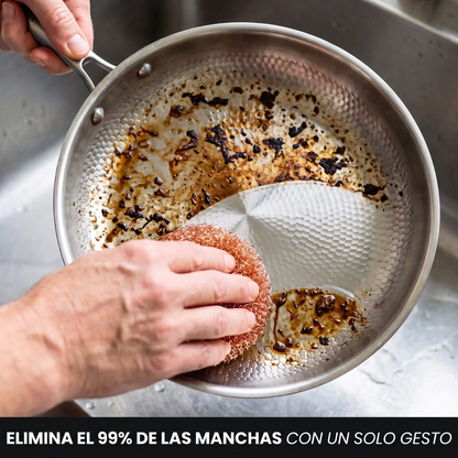 2 Estropajos de Cobre Puro — TITANOX®