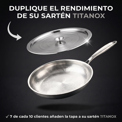 Tapa Universal de Acero Inoxidable — TITANOX®