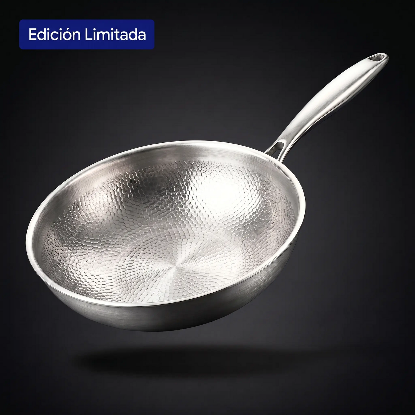 Wok 100% Titanio Puro (28 cm) — TITANOX®