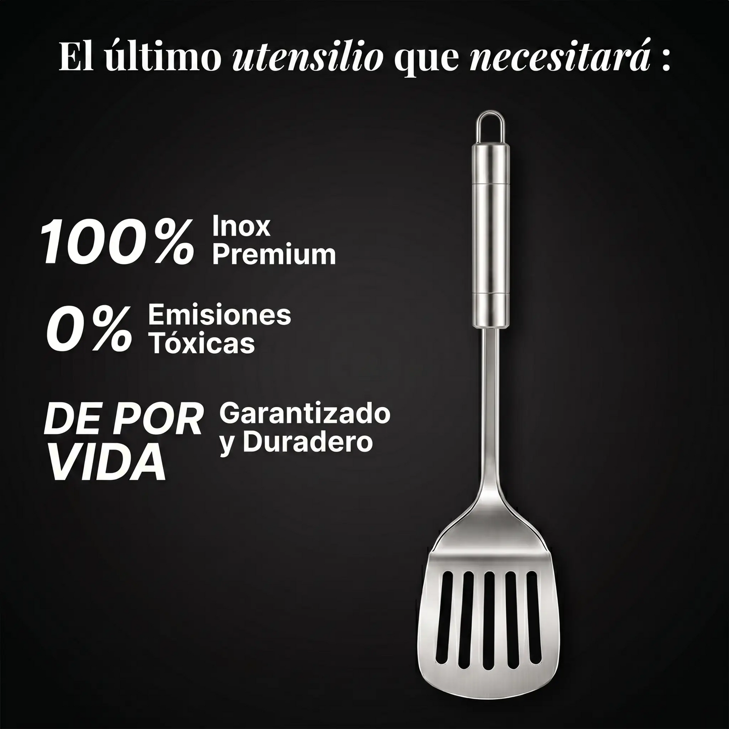 Set de 5 Utensilios de Acero Inoxidable — TITANOX®