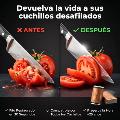 Afilador de Cuchillos Pro — TITANOX®