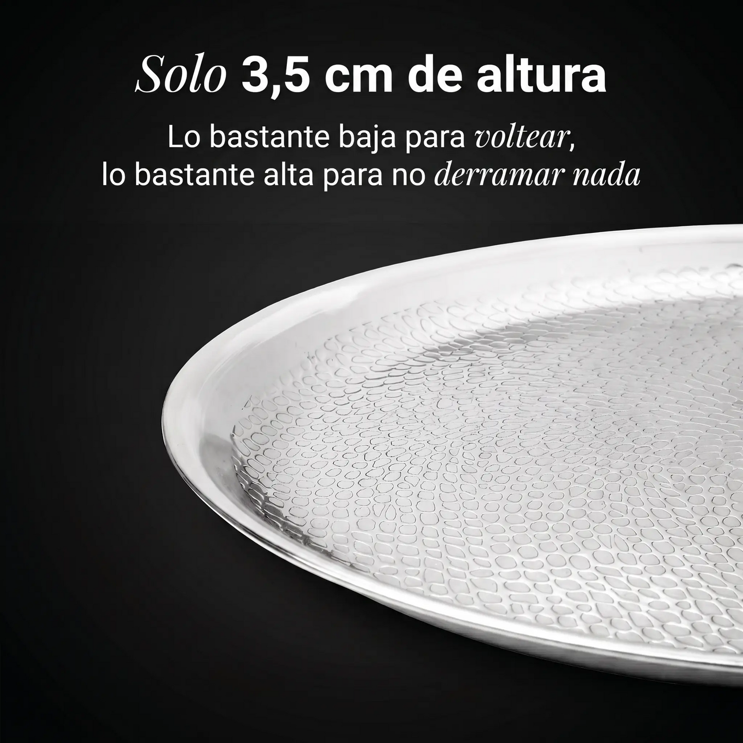 Crepera 100% Titanio Puro (28 cm) — TITANOX®